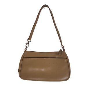 00s Small Tan Y2K Vintage NINE WEST Leather Purse Shoulder Bag